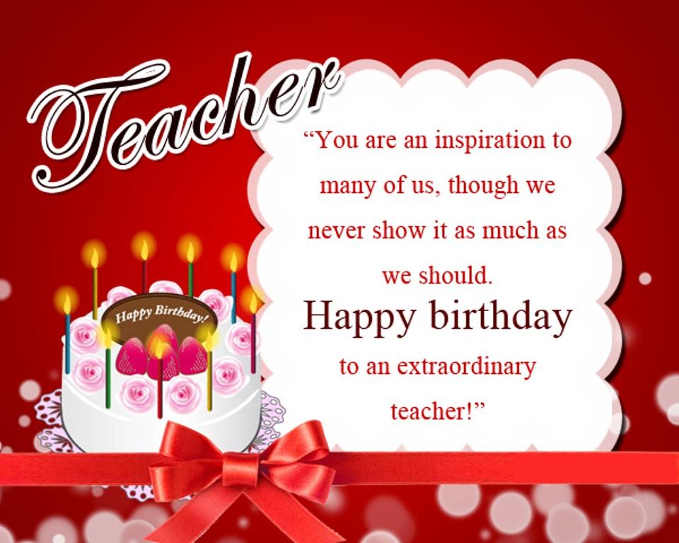 Birthday Wishes To Teacher Wishes Greetings Pictures Wish Guy