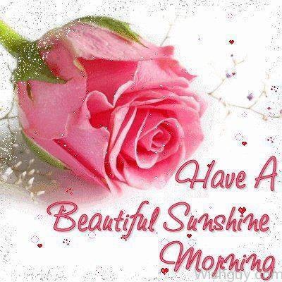 A Beautiful Sunshine Morning - Wishes, Greetings, Pictures – Wish Guy