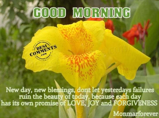 A New Day With Blessing