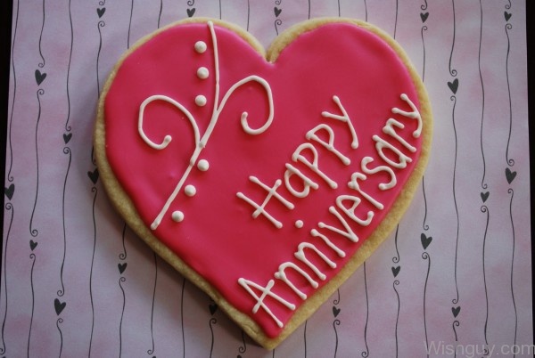 Beautiful Happy Anniversary Cake Image