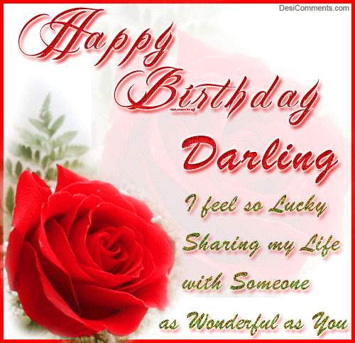 Birthday Wish For My Darling