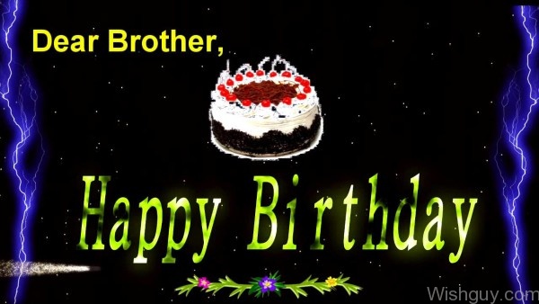 Dear Brother - Happy Birthday