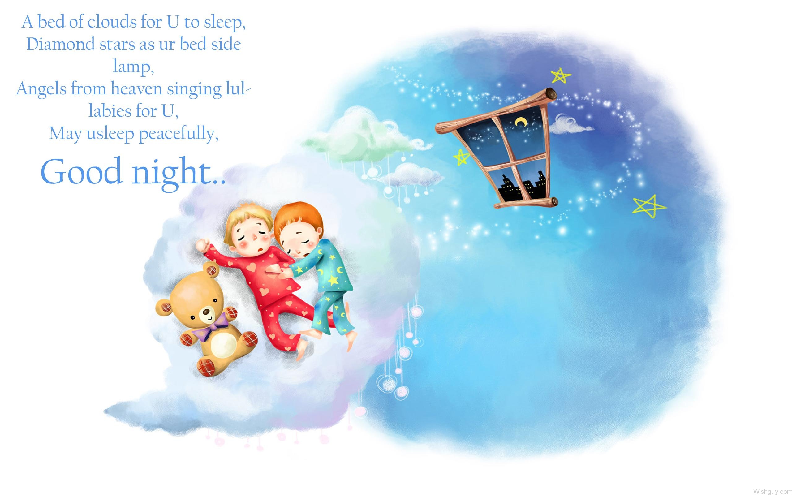 Good Night Poem - Wishes, Greetings, Pictures – Wish Guy