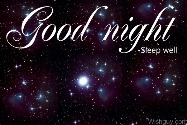 Good Night -Sleep Well