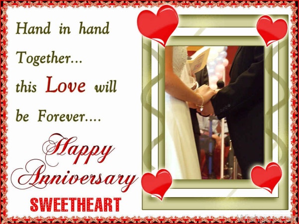 Happy Anniversary Sweetheart