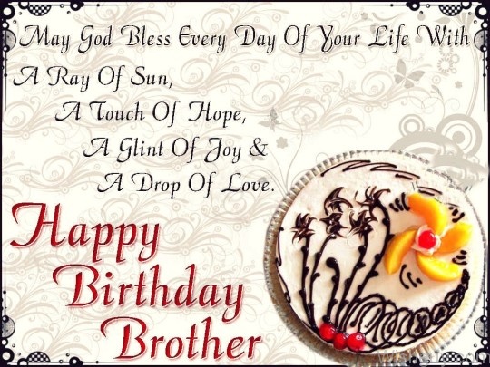 Happy Birthday - Brother-In-Law