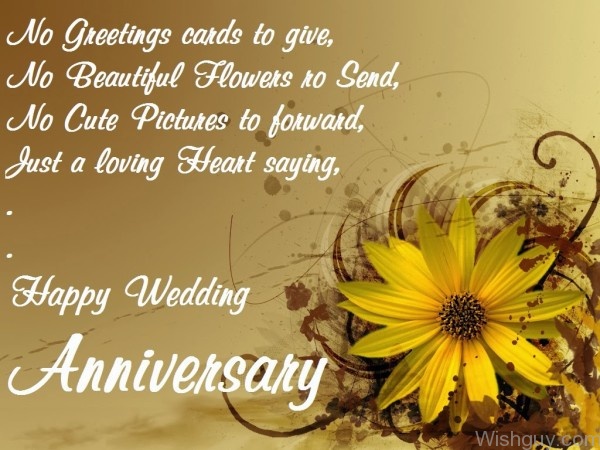 Wishing A Very Happy Wedding Anniversary