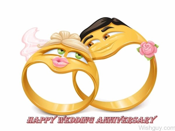 Happy Wedding Anniversary - Ring