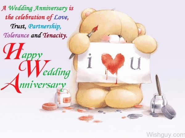 Happy Wedding Anniversary To You