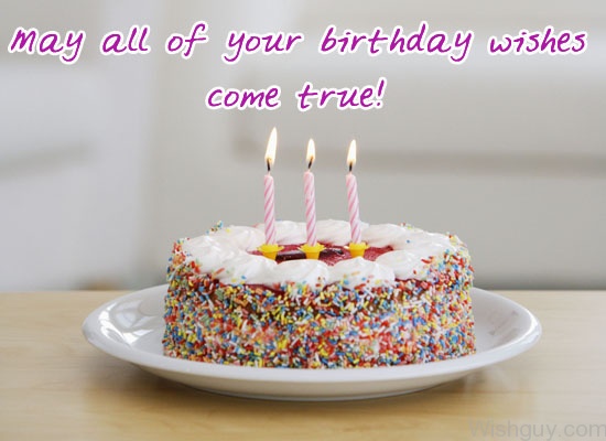 Birthday Wishes To You