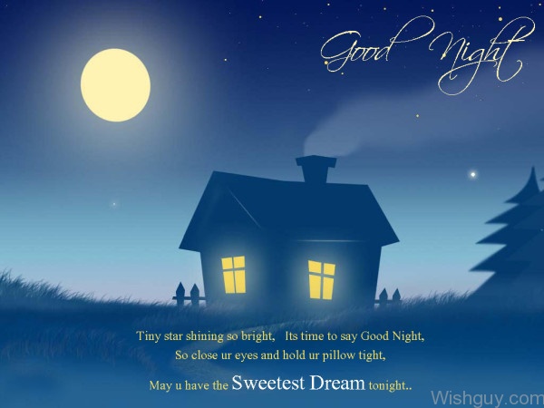 Sweetest Dream Tonight Good Night