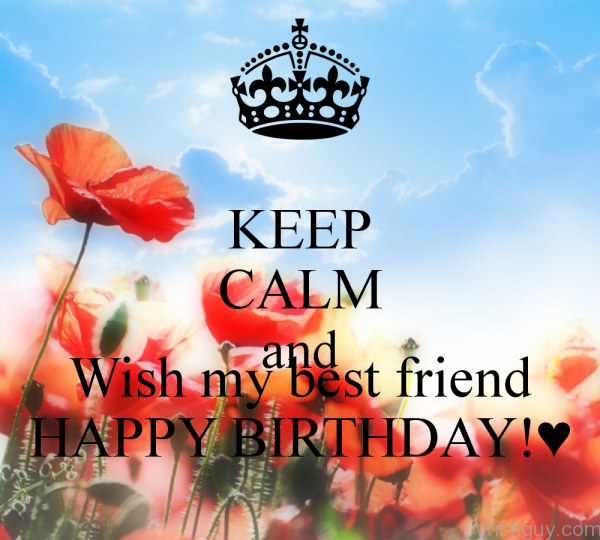Wish My Best Friend - Happy Birthday