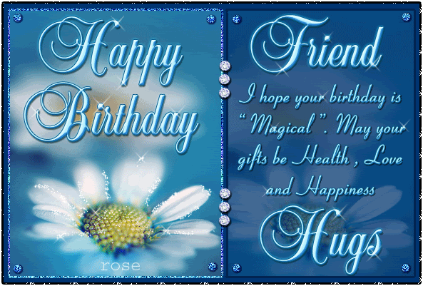 Wishes For Friend On Birthday