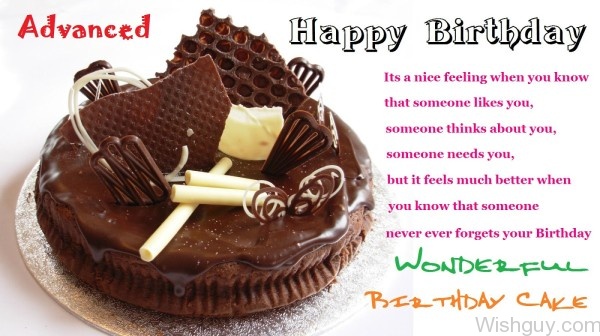 Wonderfu Birthday Cake