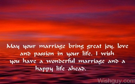 A Happy Marriage Life Ahead