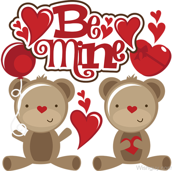 Be Mine - Cute Teddy Picture