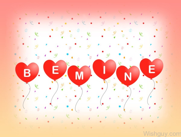 Be Mine - Heart Ballon