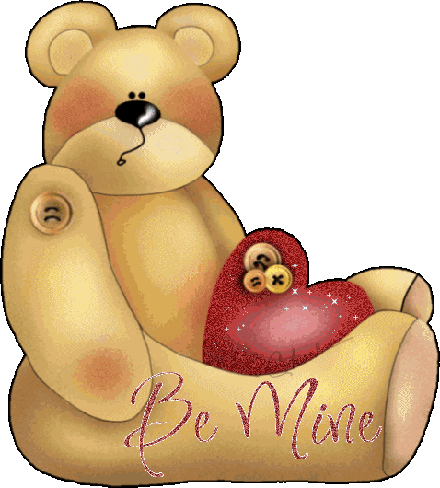Be Mine - Teddy Glitter Image