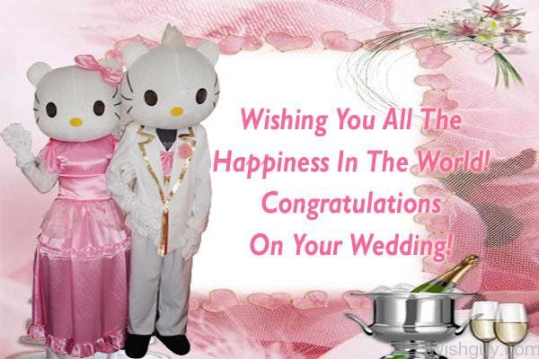 Best Wishes For Your Wedding Couple
