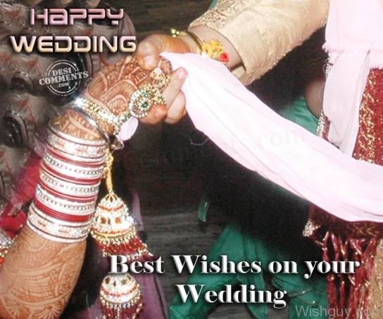 Best Wishes On Your Wedding !