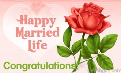 Congrats - Happy Married Life