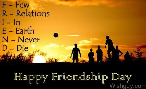 Happy Friendship Day - Meaning Of Friend