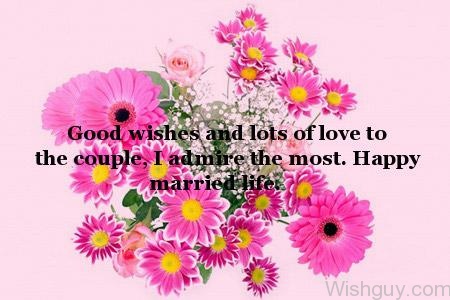Happy Married Life To A Couple