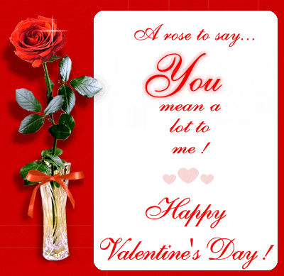 Happy Valentine's Day My Dear