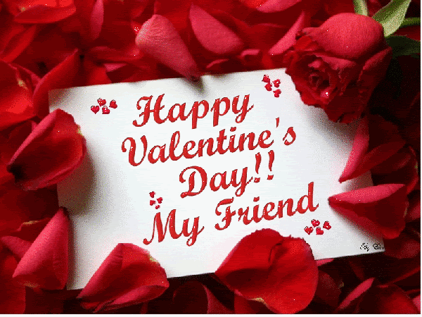 Happy Valentine's Day To My Friend