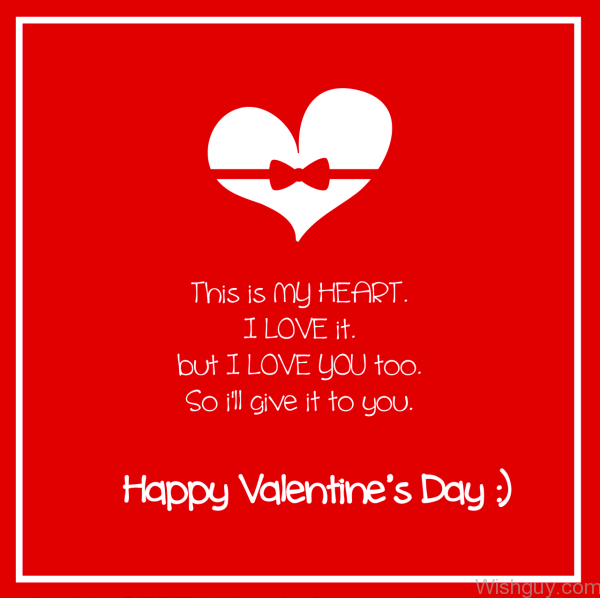 I Love It - Happy Valentine's Day