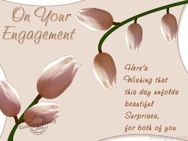 On Your Engagement !!