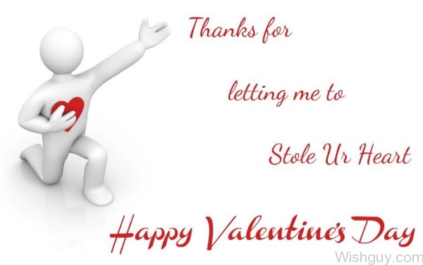 Thanks - Happy Valentine's Day