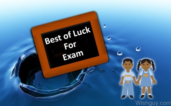 Best Of Luck For Exams !