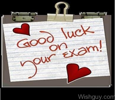 Best Wishes For Exam