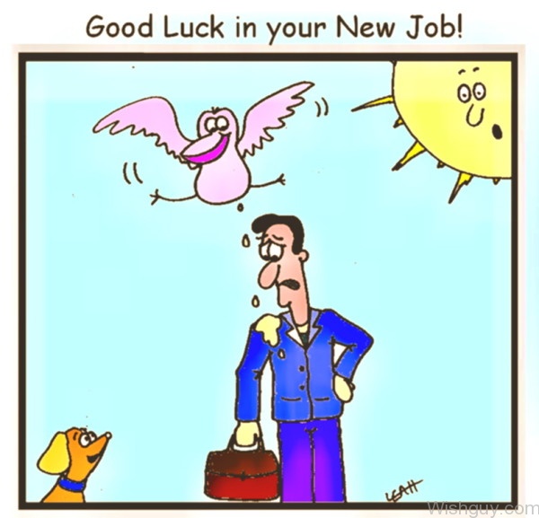 Best Wishes In Your New Job !
