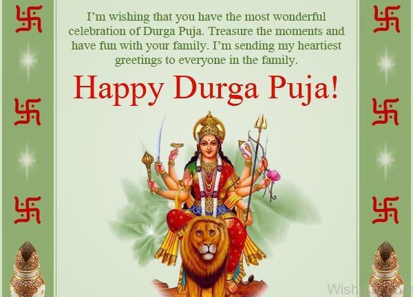 Celebration Of Durga Puja