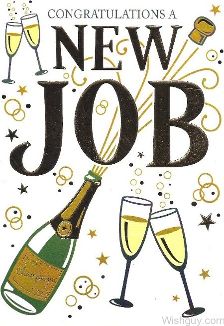 Congratulations - A New Job