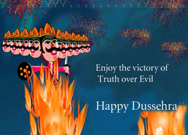 Enjoy The Victory Of Truth Over Evil  Happy Dussehra