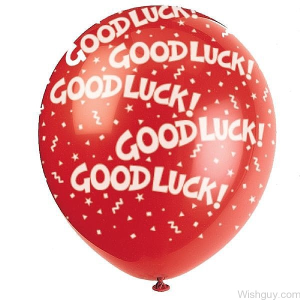 Good Luck - Balloons