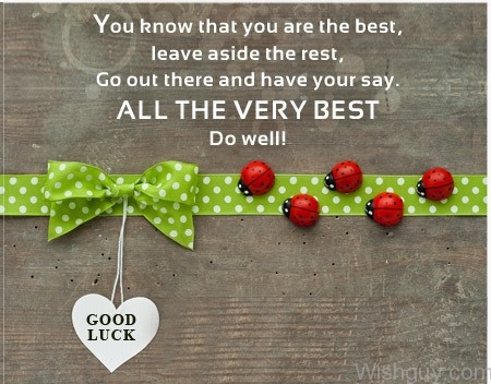 Good Luck Wishes For All
