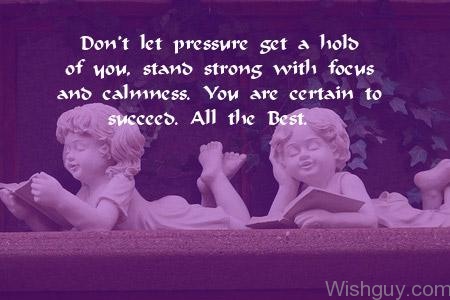 Good Luck Wishes For Exam