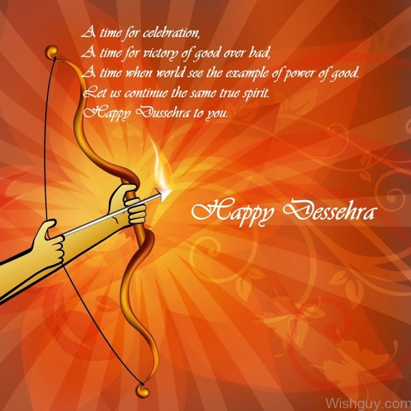 Happy Dussehra To You