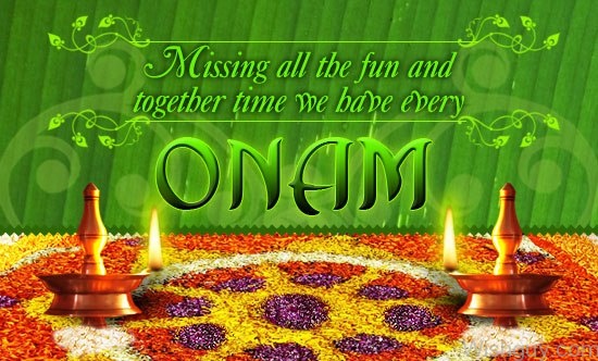 Happy Onam To All