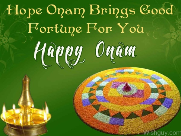 Hope Onam Brings Good Fortune For You