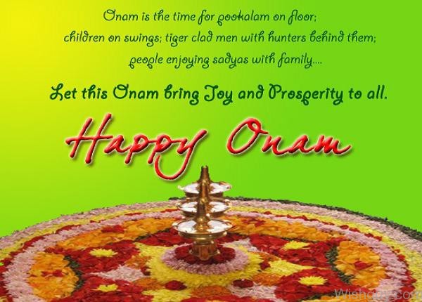 Let This Onam Bring Joy And Prosperity To All