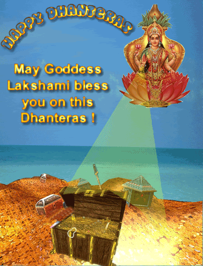 May Goddess Lakshmi Bless You On This Dhanteras