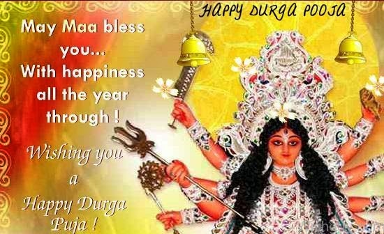 May Maa Bless You Happy Durga Puja