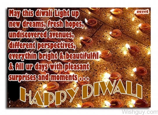 May This Diwali Lightup Your Dreams
