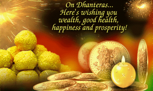 On Dhanteras Wishing You Health
