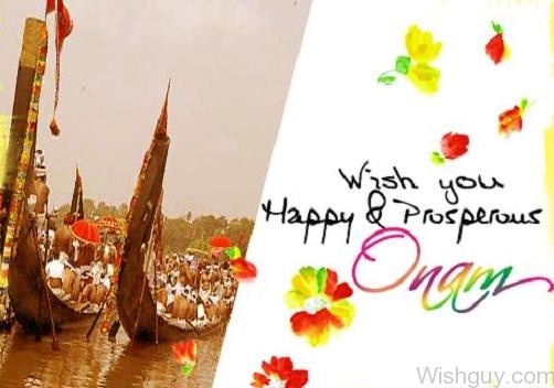 Wish You Happy And Prosperous Onam